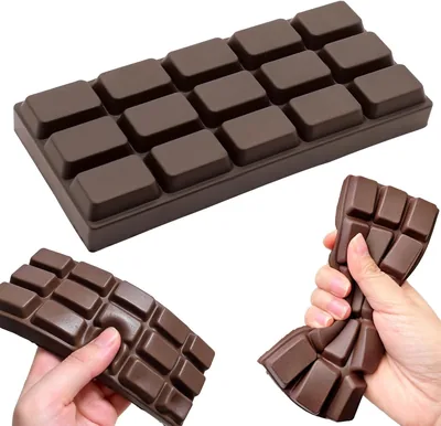 Chocolate Butter Squishy Toy, Stress Relief