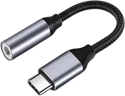 Adaptador P2 para USB Tipo-C para Fone de Ouvido
