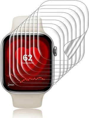 T Tersely 8 Pack Screen Protector Apple Watch Series 12 42mm TPU