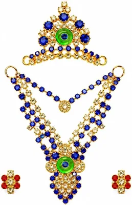 Aksharveda Laddu Gopal Jewellery Set for Bal Gopal