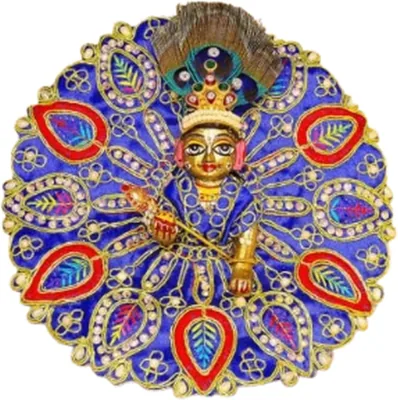 Aksharveda Ladoo Gopal Dress Set, Bal Gopal Idol Clothing