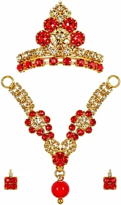 Aksharveda Laddu Gopal Jewellery Set for Bal Gopal Idol