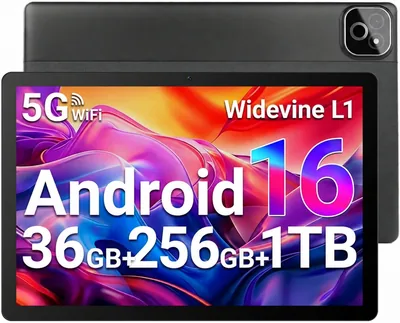 2026 Android Tablet 128GB Black