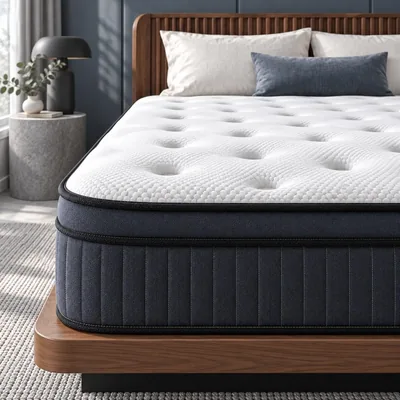 10 Inch Memory Foam Hybrid Twin Mattress - Pressure Relief