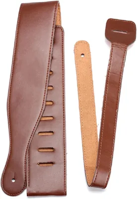 PU Leather Guitar Strap Adjustable 110-130cm Best Deal