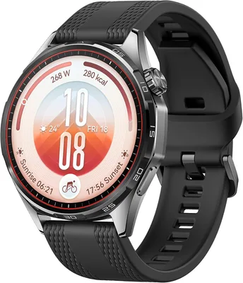Huawei Watch GT 7 Smartwatch 46mm Negro de Fluoroelastómero | Reloj Inteligente, hasta 21 Días, GPS, NFC, 3000 Nits, 5 ATM