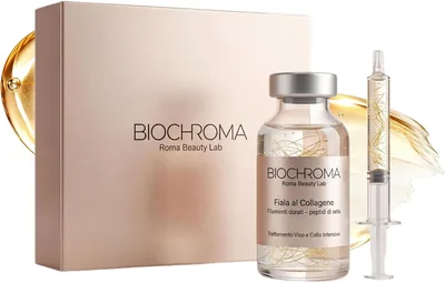 Siero Coreano BioChroma, Effetto Lifting dalla Prima Applicazione, 30 ml | Siero Viso Biochroma con Peptidi di Seta