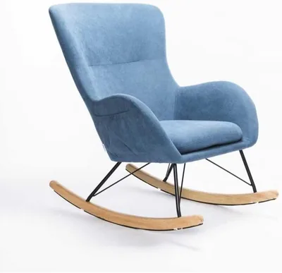 Premium Rocking Chair for Kids - Sturdy Metal Frame