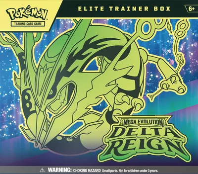 Pokémon TCG: Mega Evolución - Caja Elite Entrenador Delta Reign