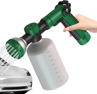 Helkoppar biltvättvattenpistol | 500 ml läckagesäker skumspruta och näringslösning Sifonbevattnings