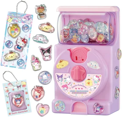 Takara Tomy Kira Gacha Seal Fluffy Drop DX Set Sanrio