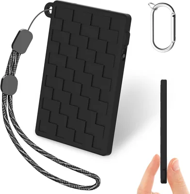 Shockproof Silicone Case for Pocket AI Voice Recorder, Black