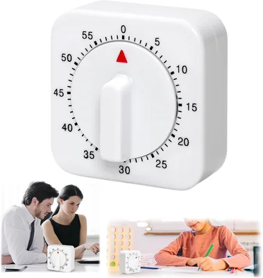 60 Minute Mechanical Kitchen Timer - Perfect for Baking & Cooking