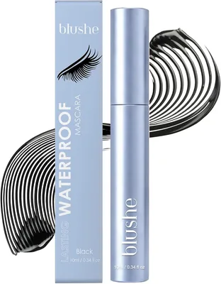 Blushe Mascara Growth Serum - Black B Waterproof Fiber Mascara Best Deal