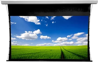 Smart Home Projection Screen Tab Tension 60-100 Inch Motorized Projector Curtain - Best Deal