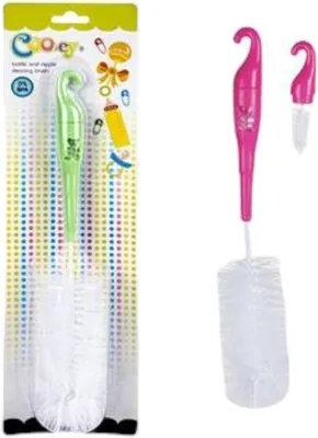 Cooey Baby Bottle Brush Set, Pink