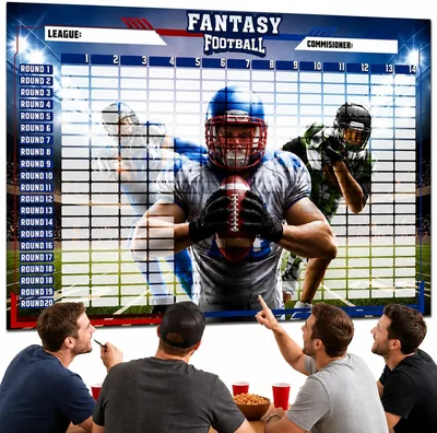 Fantasy Football Draft Board Kit 2026-2027 - Best Deal