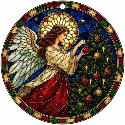 Angel Christmas Ornament - Christian Decor