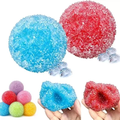 2Pc Crunchy Squishy Stress Ball Set