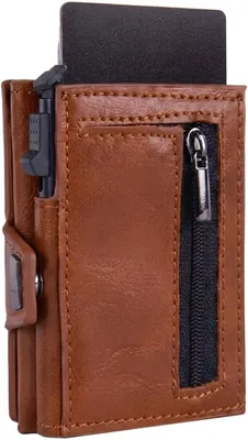 Le Portefeuille Sprolla Slim Card Holder Wallet Black