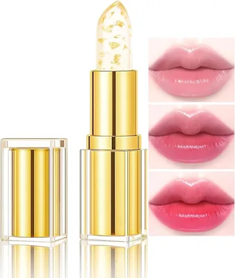 Lápiz Labial PH Adaptativo que Cambia de Color con Ácido Hialurónico y Vitamina E