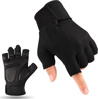 Guantes Deportivos IEOVIEE con Muñequera, Transpirables y Antideslizantes, Toalla de Secado Rápido para Gym