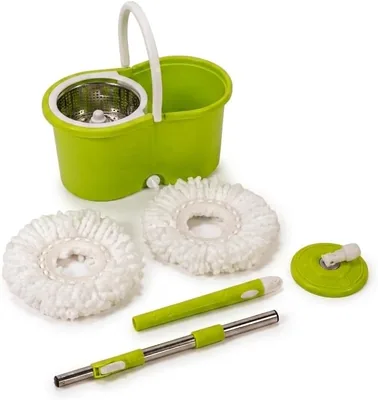 Royal Homeware Spin Mop with Steel Bucket