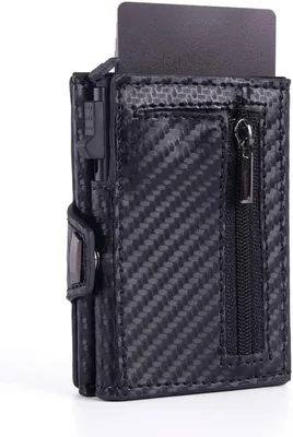 Le Portefeuille Sprolla Slim Black Card Holder Wallet