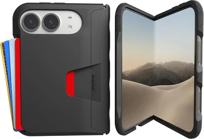 Smartish iPhone Duo Wallet Case - Black