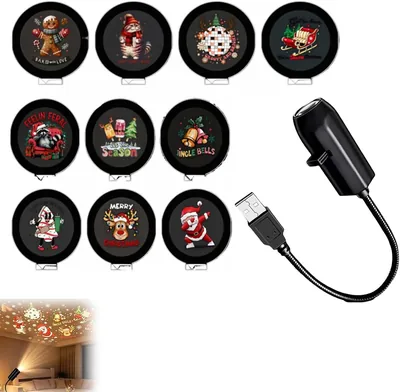 Plug and Play HD Christmas Projector Best Deal