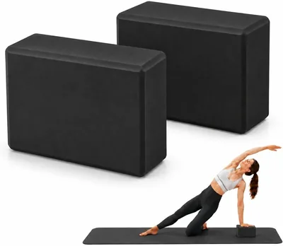 Eva Foam Yoga Blocks - Latex-Free Support