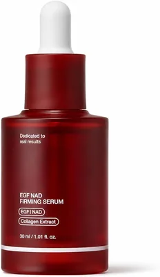 Sérum visage et cou NAD+ avec EGF et extrait de collagène, 1 oz fl | Sérum Visage et Cou 1 oz avec NAD+, EGF et Extrait de Collagène