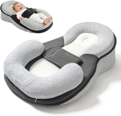 PAJKSSSL Almohada Antireflujo para Bebés, Cojín Inclinado 15° Antirreflujo | Alivia el reflujo ácido
