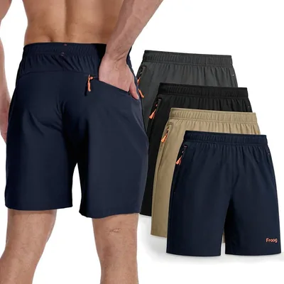 Short Esportivo Bermuda Masculina Froog Tactel Dry Fit+ Respirável para Corridas e Academia