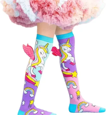 Chicfly Girls Knee High Socks Pink