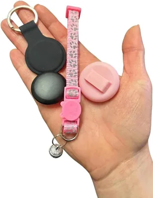 AirTag Cat Collar with Breakaway & Bell
