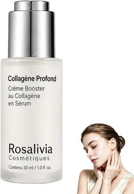 Serum Profond Coriannuel Rosalivia | Hydratation Intense et Effet Lissant pour Peau Mature - Absorption Rapide, Non Collant