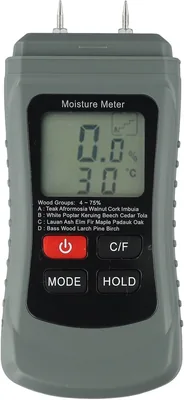 Firewood Moisture Detector - Resistive Log Tester