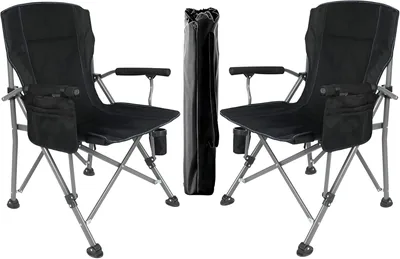 Heavy Duty Folding Camping Chairs Set of 2