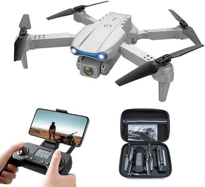 Foldable Flying Drone Beginner WiFi Remote 10 Min Hover