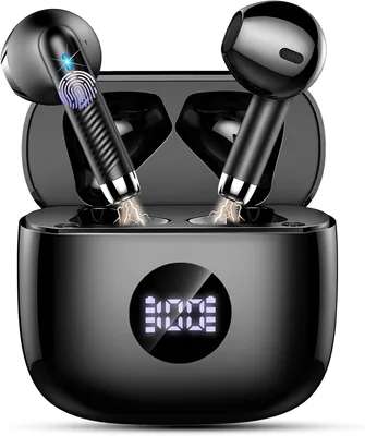 Cuffie Bluetooth 2026, 60 Ore di Riproduzione, Noise Cancelling