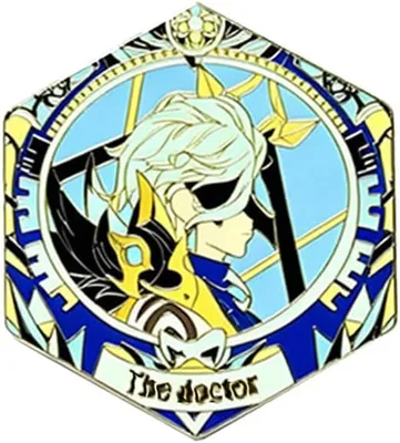 JUSONGKWCP Dottores Anime Badge Cosplay Pin - Best Deal