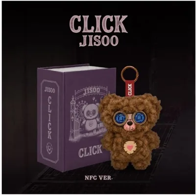 JISOO Baby Bear NFC Album + Store Gift Best Deal