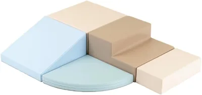 IGLU Soft Play Corner Climber Climbing Blocks 5 Pieces Earth Pastel Best Deal