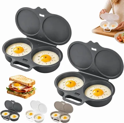 2-Egg Poacher Microwave Cooker Best Deal