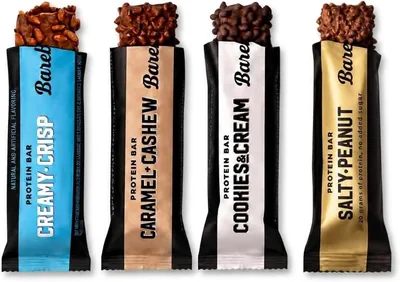 Barebell Protein Bar Variety Pack, 12 Bars