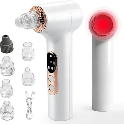 Yakiter Blackhead Remover Vacuum - 6 Replaceable Heads
