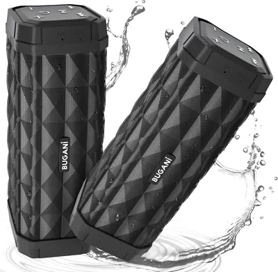 BUGANI Bluetooth Speakers - 100FT Range TWS Waterproof Best Deal