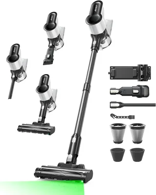 500W Cordless Stick Vacuum - 50 Min Runtime