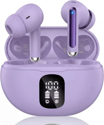 Bluetooth 5.4 Earbuds - Noise Cancelling & 50H Playtime